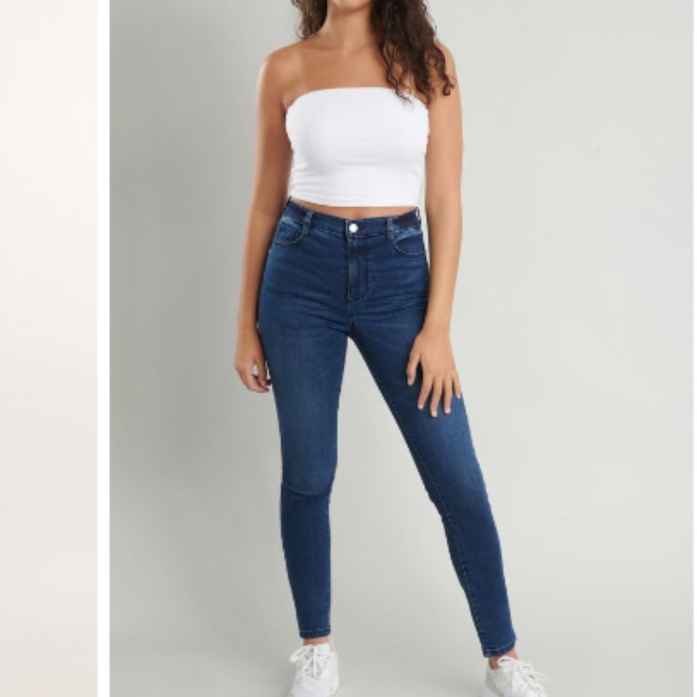 Garage High Rise Jeggings Size 0 Capitol Blue Indigo